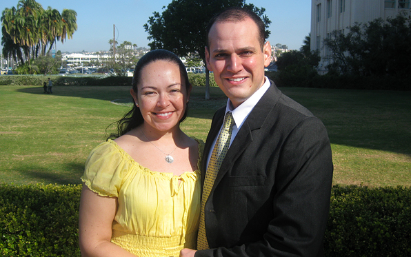 Sandra and Roberto Vargas III. Sandra serves in the Navy and is stationed in San Diego and Roberto lives in Texas.