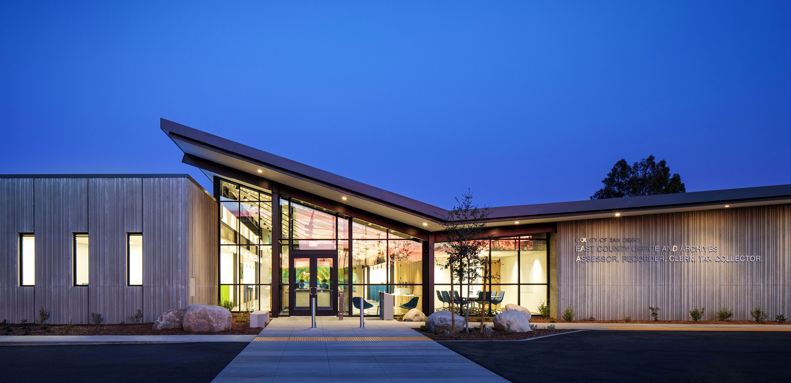 ARCC office at night