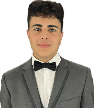 Teen boy in suit