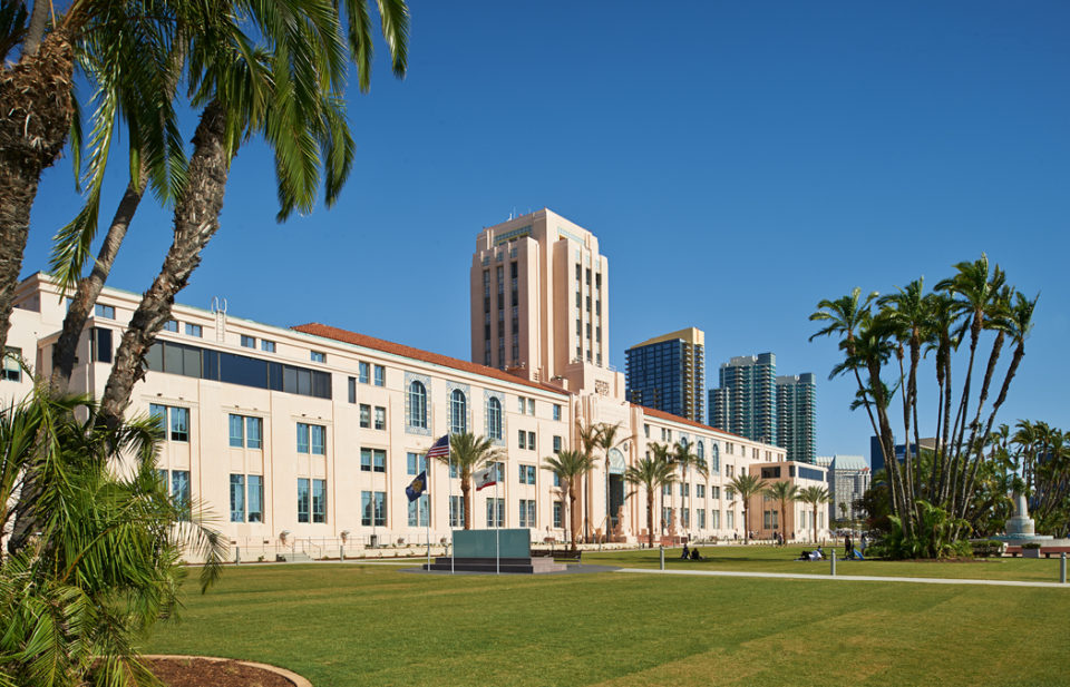 County Administration Building at Waterfront Park.