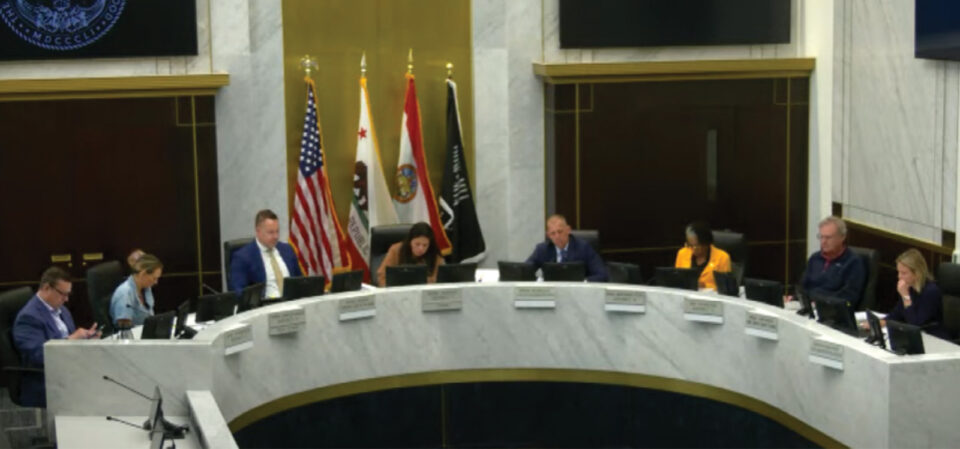 board of supervisors in the chambers