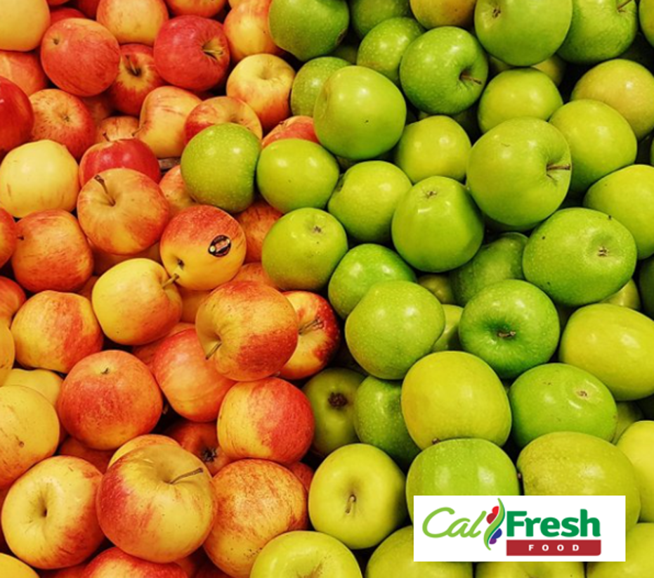 apples with a CalFresh logo