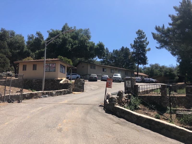 Entry drive to the New Fox Fire Center