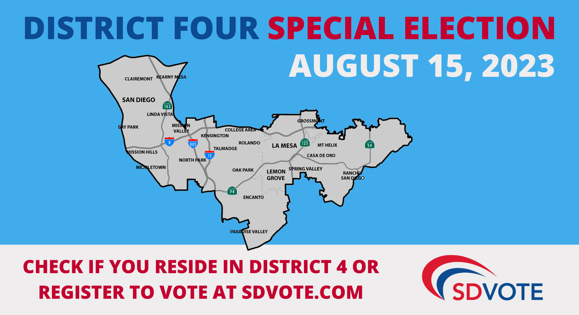 district four special election map
