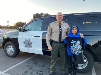 Deputy and boy