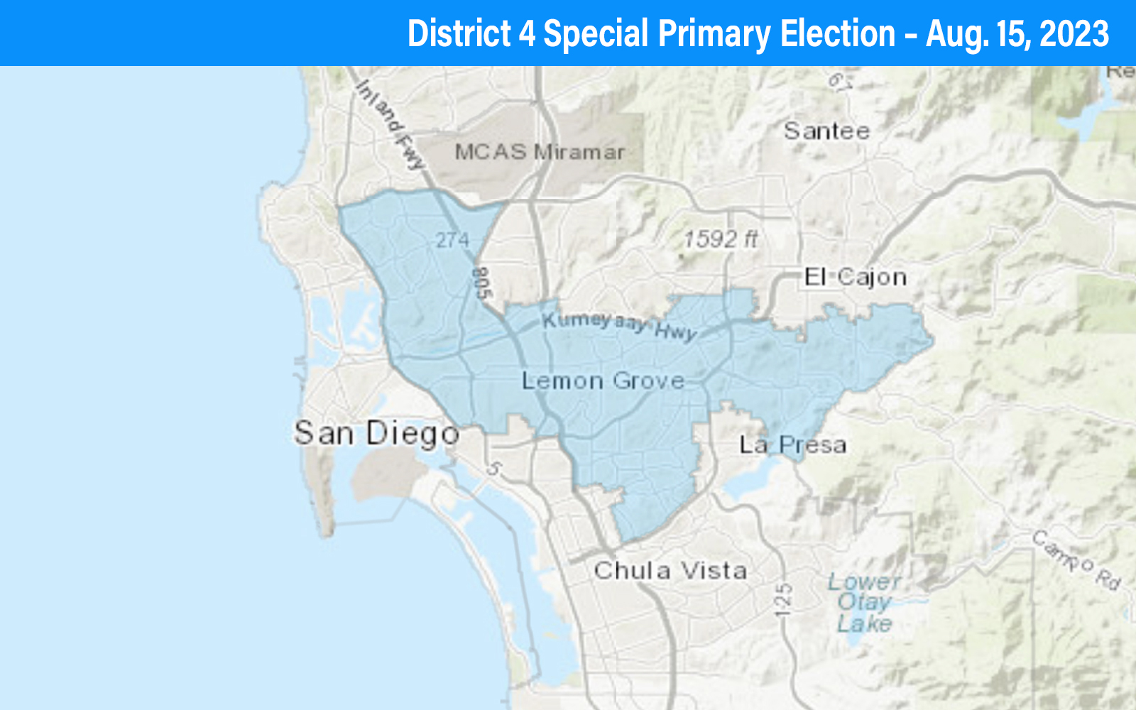 District 4 map