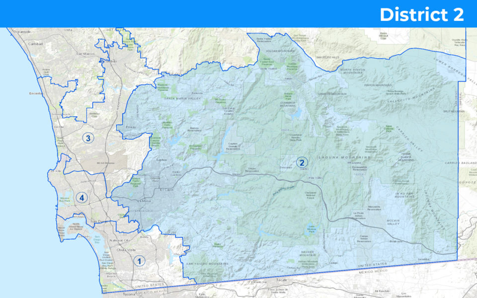 Map of District 2