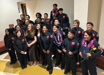 Group of EMS grads