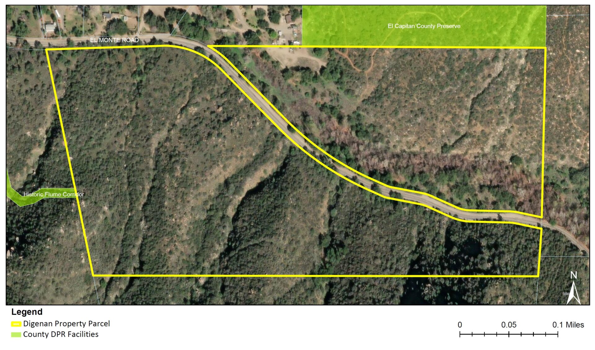 El Capitan County Preserve Map