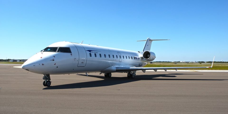 Cal Jet by Elite Airways will soon start flying a Bombardier CRJ700 jet out of McClellan-Palomar Airport.
