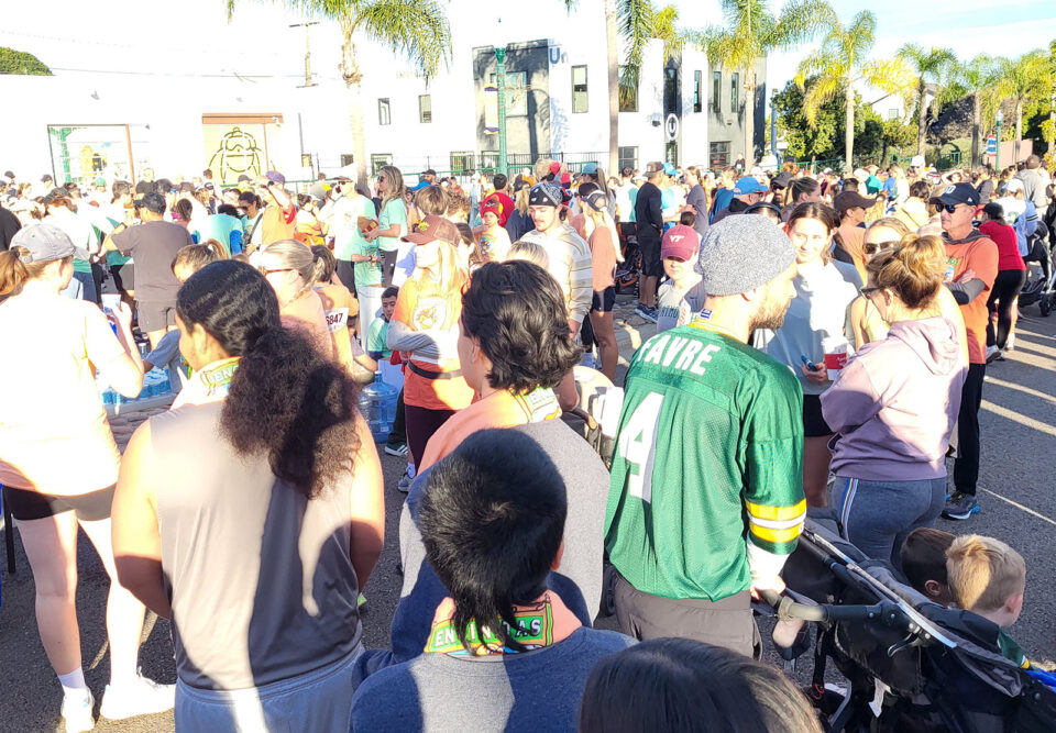 Teens among 5K runners
