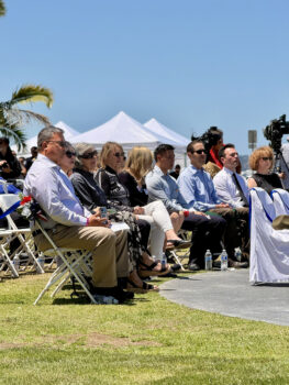 Family and friends of fallen officers