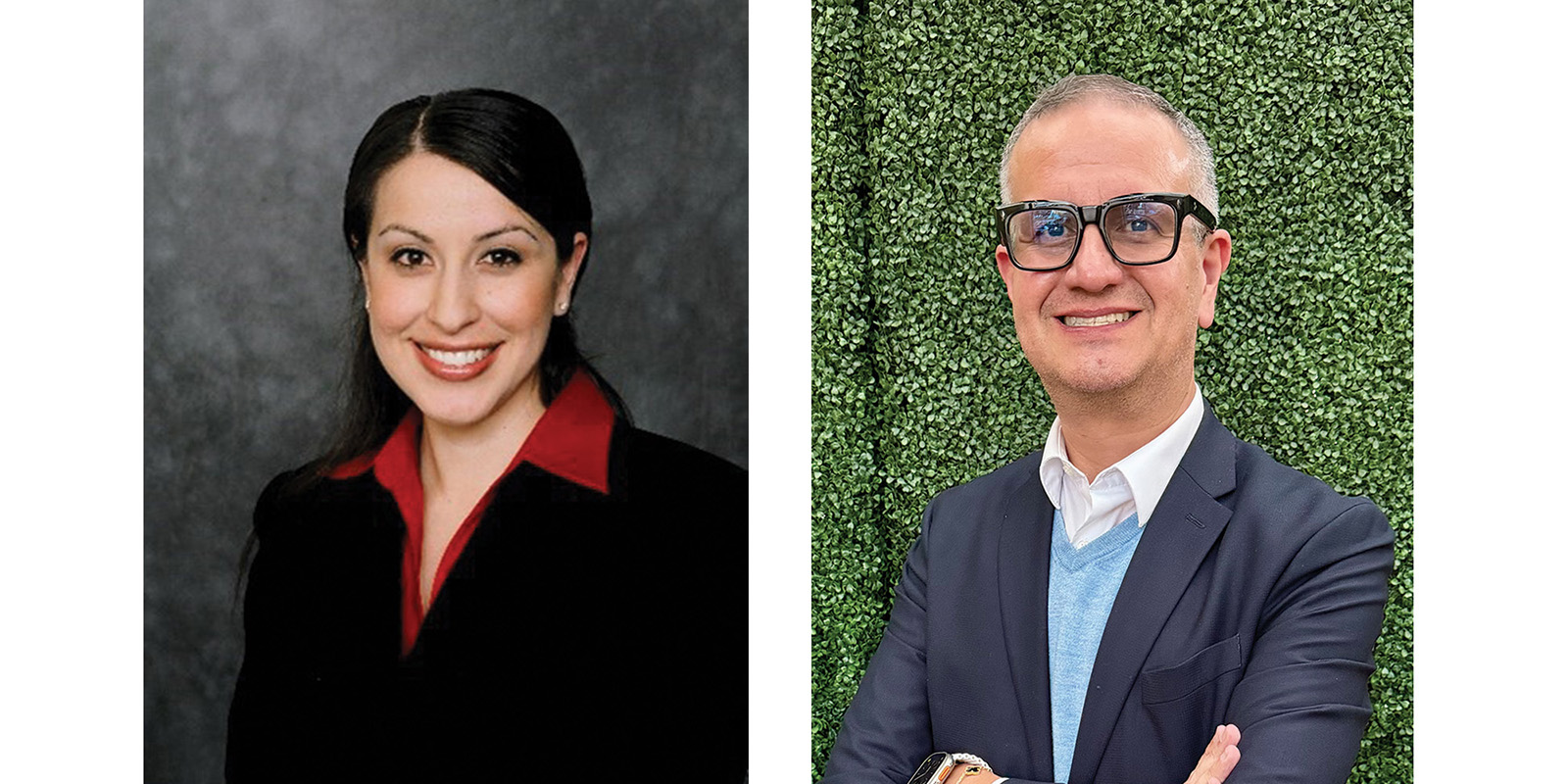 Dr. Elizabeth Hernandez and Dr. Alberto Banuelos