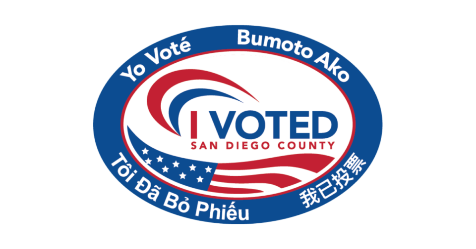 voting sticker