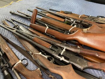 several rifles