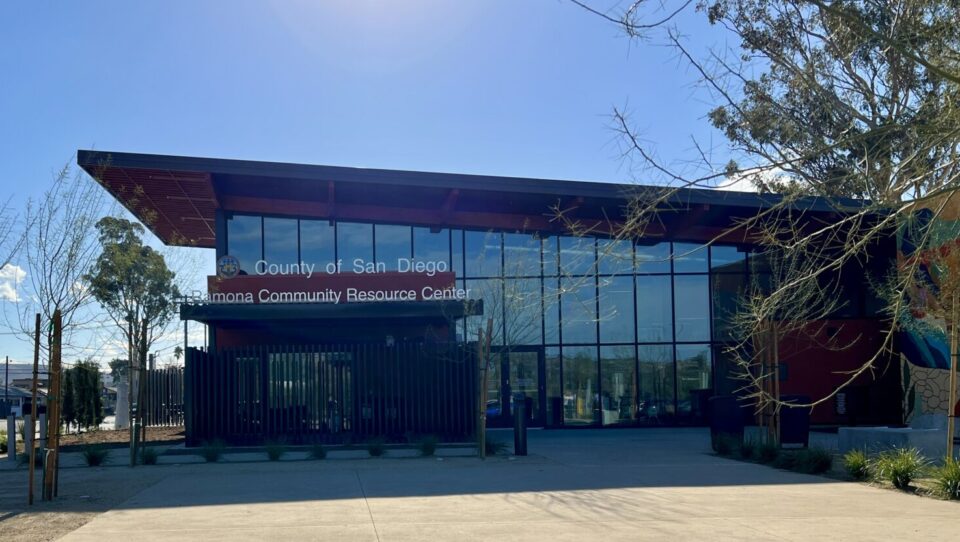 building with glass windows and flat angled roof