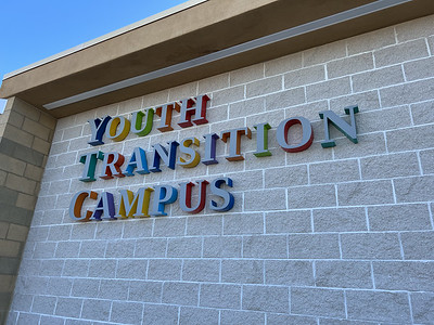 youth transition campus sign