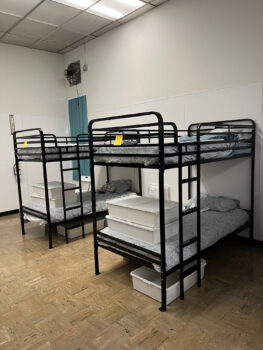 Central Library downtown shelter opening