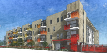 Iris affordable housing rendering