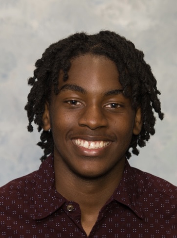 Teen boy smiling