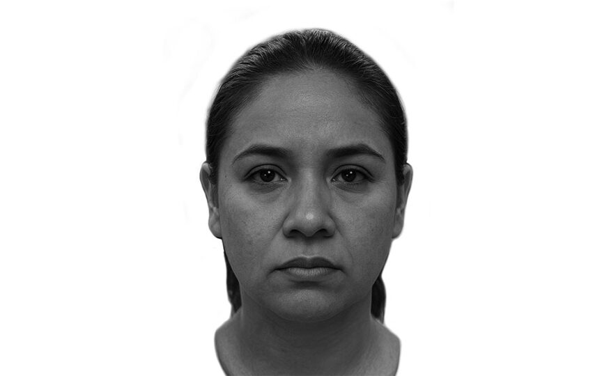 Forensic Sketch of unidentified woman