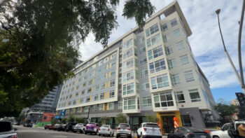 Exterior view of high rise building