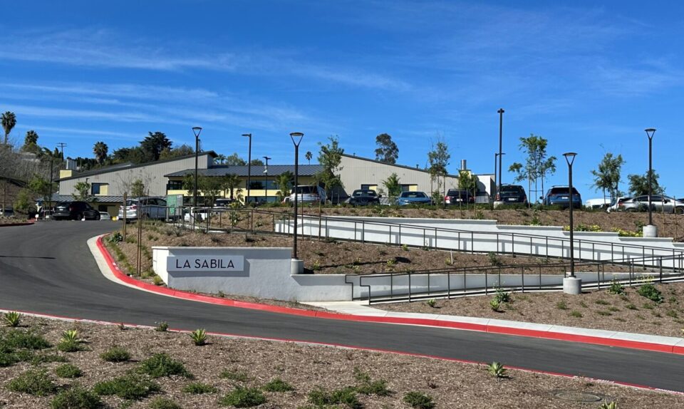 Exterior view of housing development