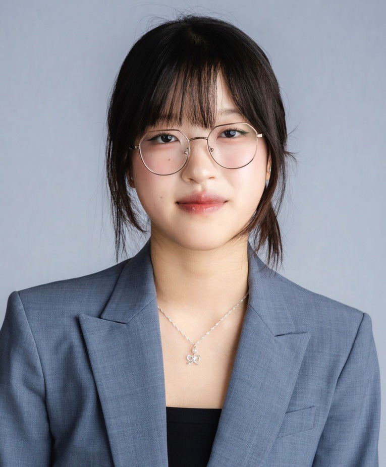 Teen girl smiling