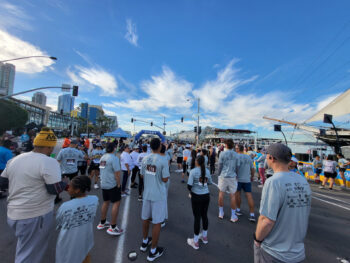 View from the 5k start line