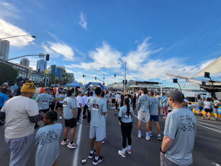 View from the 5k start line