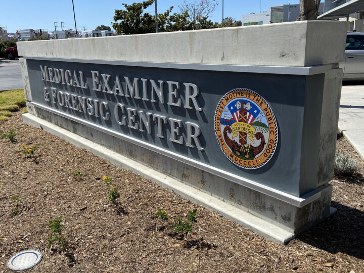 Medical Examiner Sign