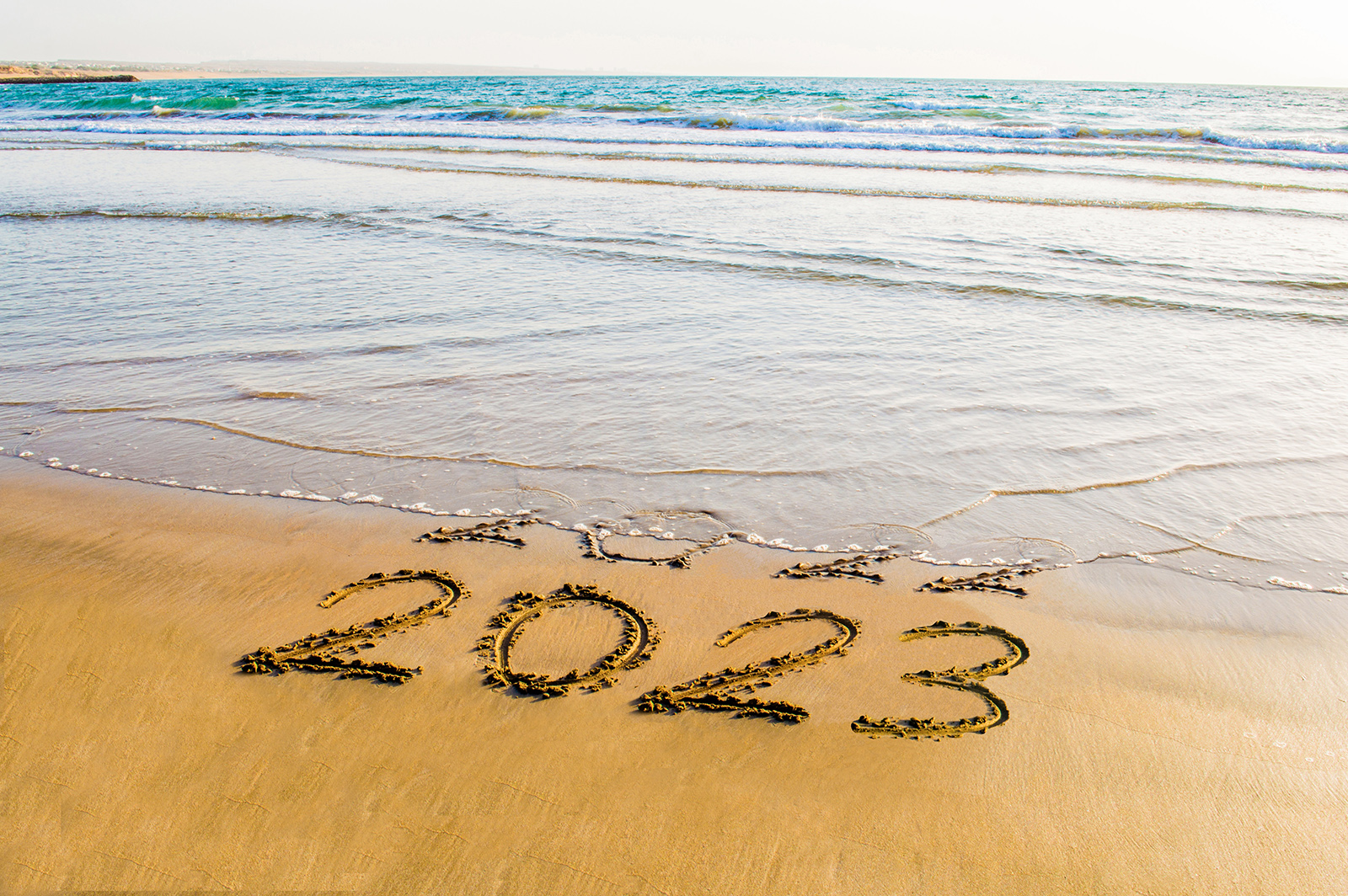 2023 written in sand