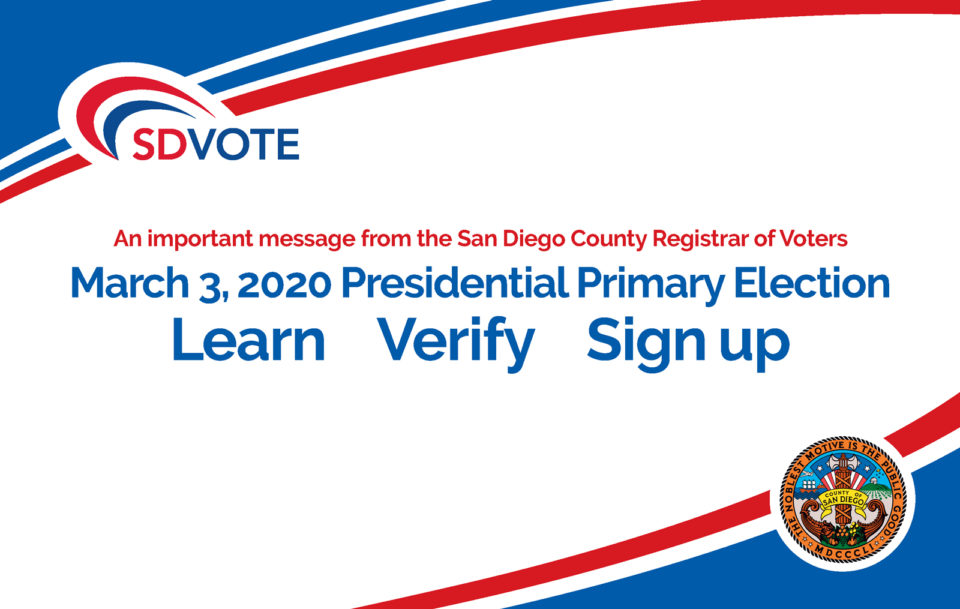 Presidential Primary Election graphic