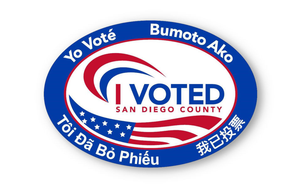 I Voted sticker