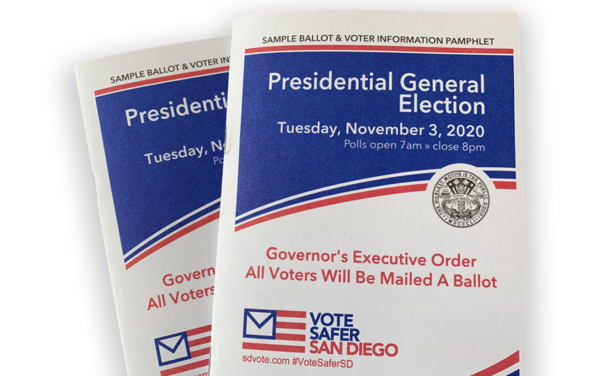 sample ballots and voter information pamphlet