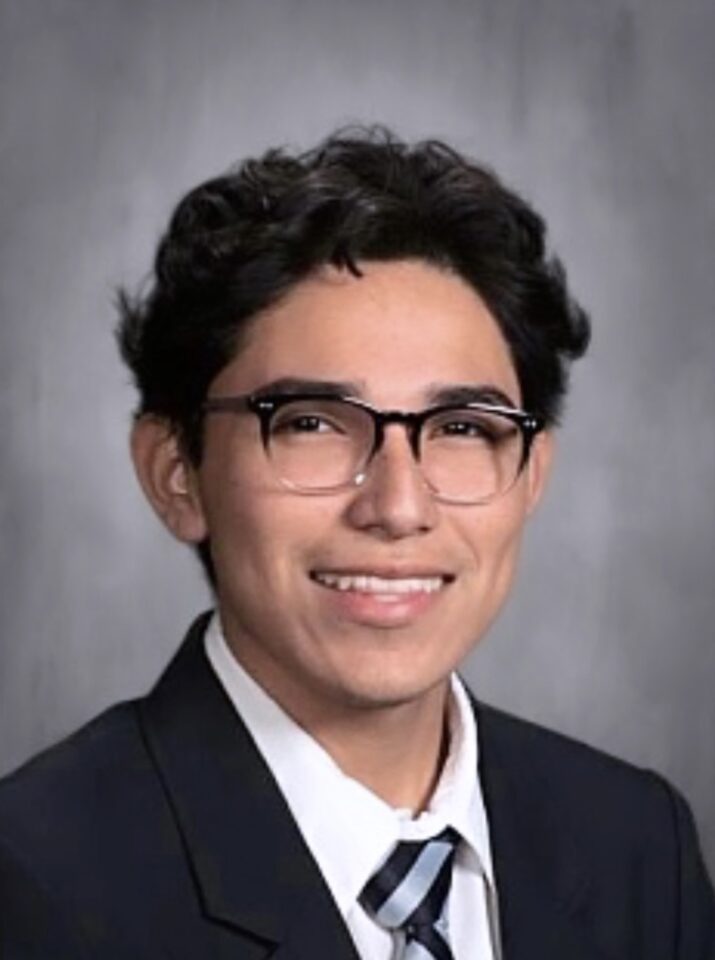 teen boy smiling