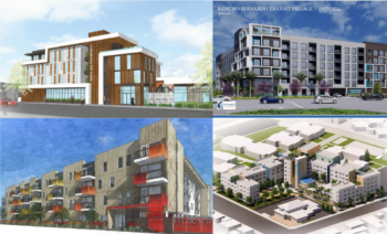 Four affordable housing developments