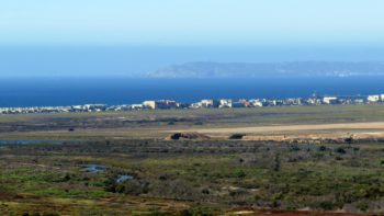 View to the coast from Spooners Mesa