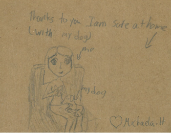 Thank you cards sent to County Public Health Lab