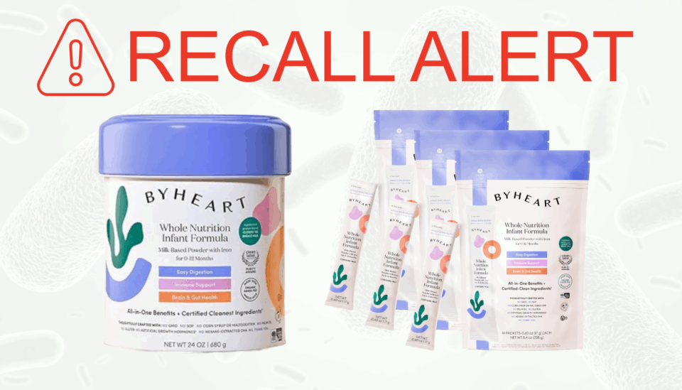 Recall Alert ByHeart Whole Nutrition Infant Formula