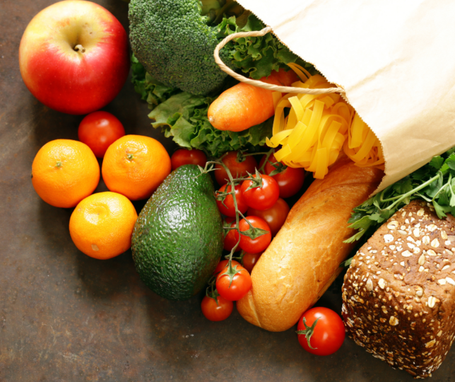 bag of groceries