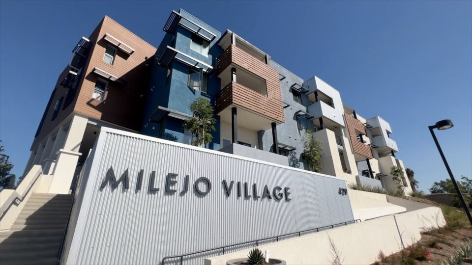 exterior of Milejo Village apartment building