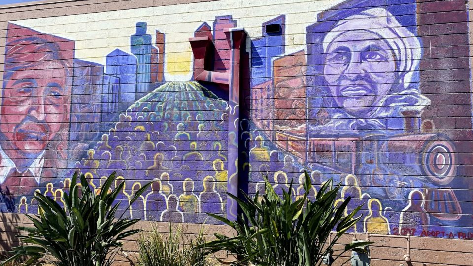 colorful mural