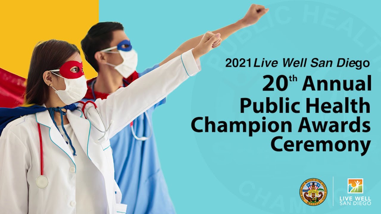 20th annual public health awards logo