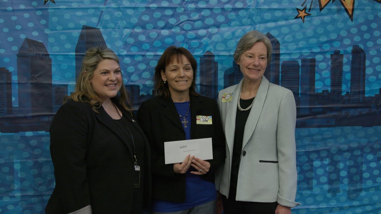 CECO giving grant checks