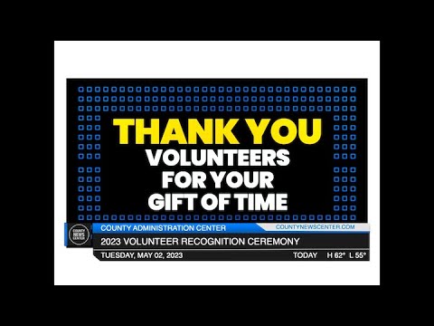 "Thank You, Volunteers for your gift of time"