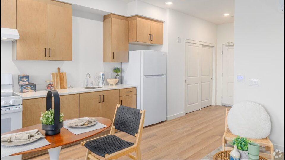 kitchen area of affordable home