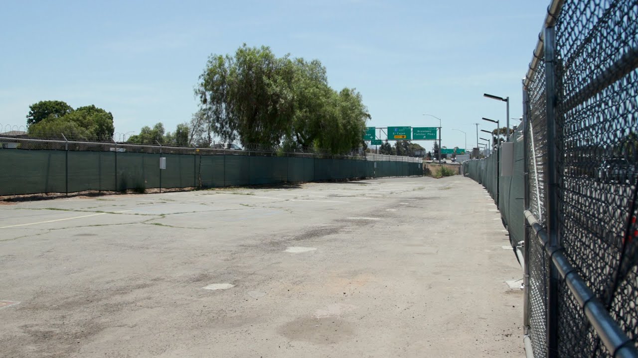 empty parking lot