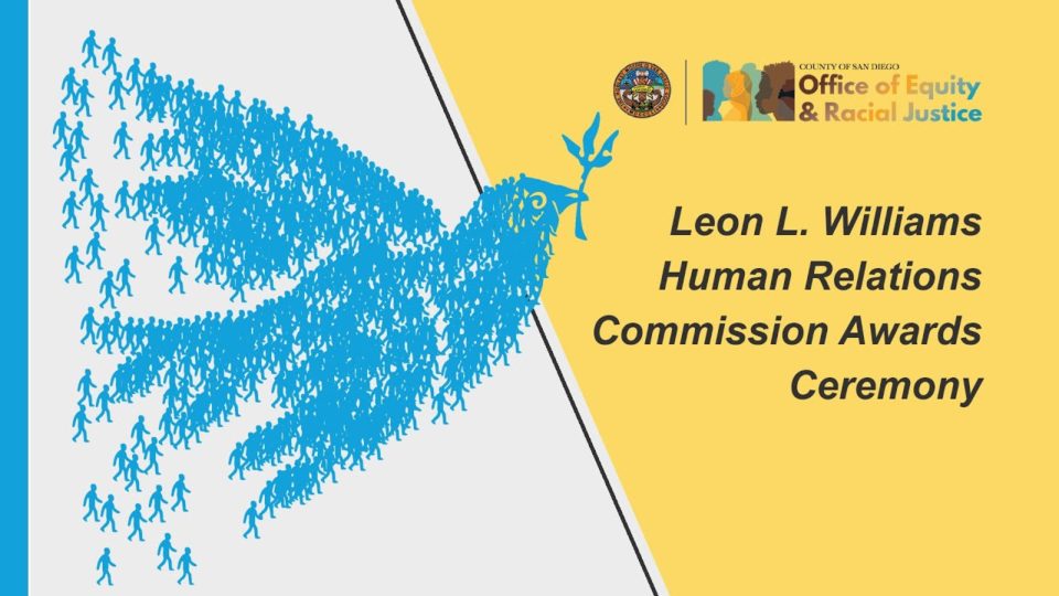 Graphic if dove made up of tiny people figures