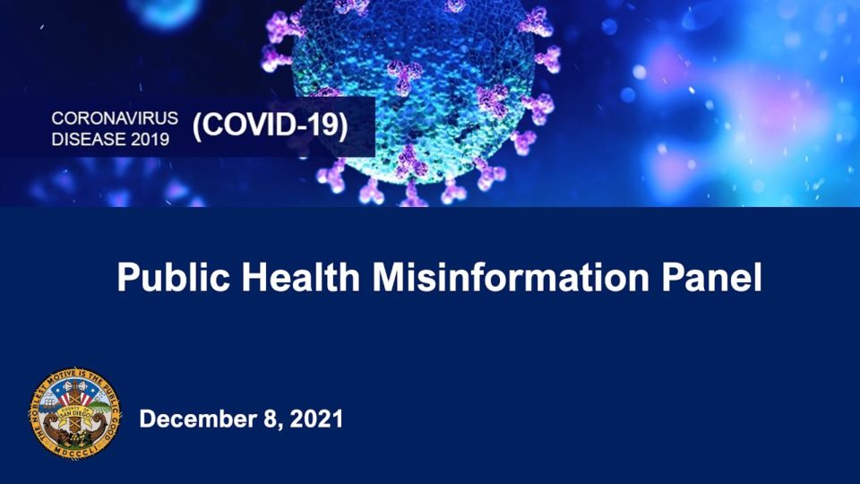 public health misinformation panel slide
